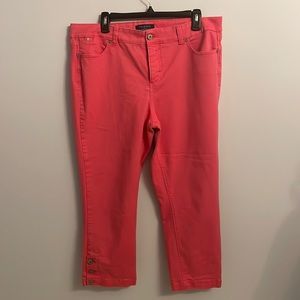 Pink Talbots Capris (Petite)